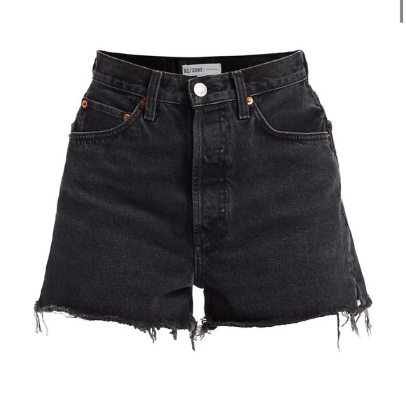 Re/done 50s cutoff shorts / black / size 26 - Picture 3 of 6